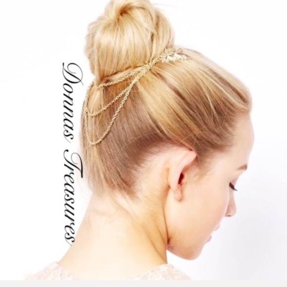 Accessories - ❤️Gold Comb & Chain Accessory